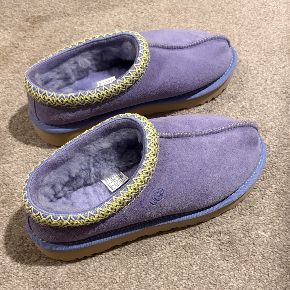Brand new!! UGG Tasman Slipper Lilac Mauve Suede Slip-Ons